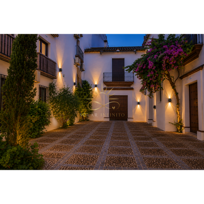 Luz Granada – Aplique Solar RGB | Solar Infinito