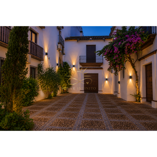 Luz Granada – Aplique Solar RGB | Solar Infinito