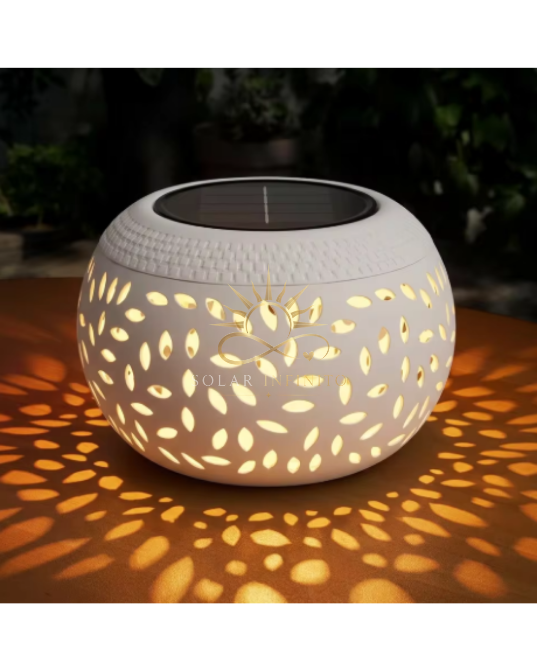 Luz Alicante – Lámpara Solar Decorativa para Exterior
