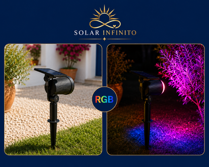 Luz Palma – Focos Solares Exterior | Solar Infinito