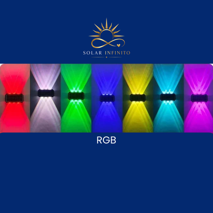Luz Granada – Aplique Solar RGB | Solar Infinito